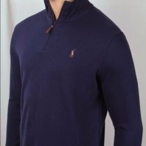 NWT - Polo Ralph Lauren Navy 1/4 Zip